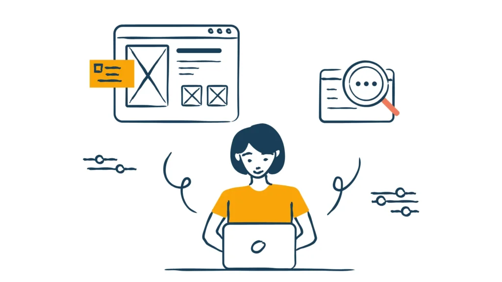 Website marketing agency in ahmedabad managing website structure with effective website marketing services