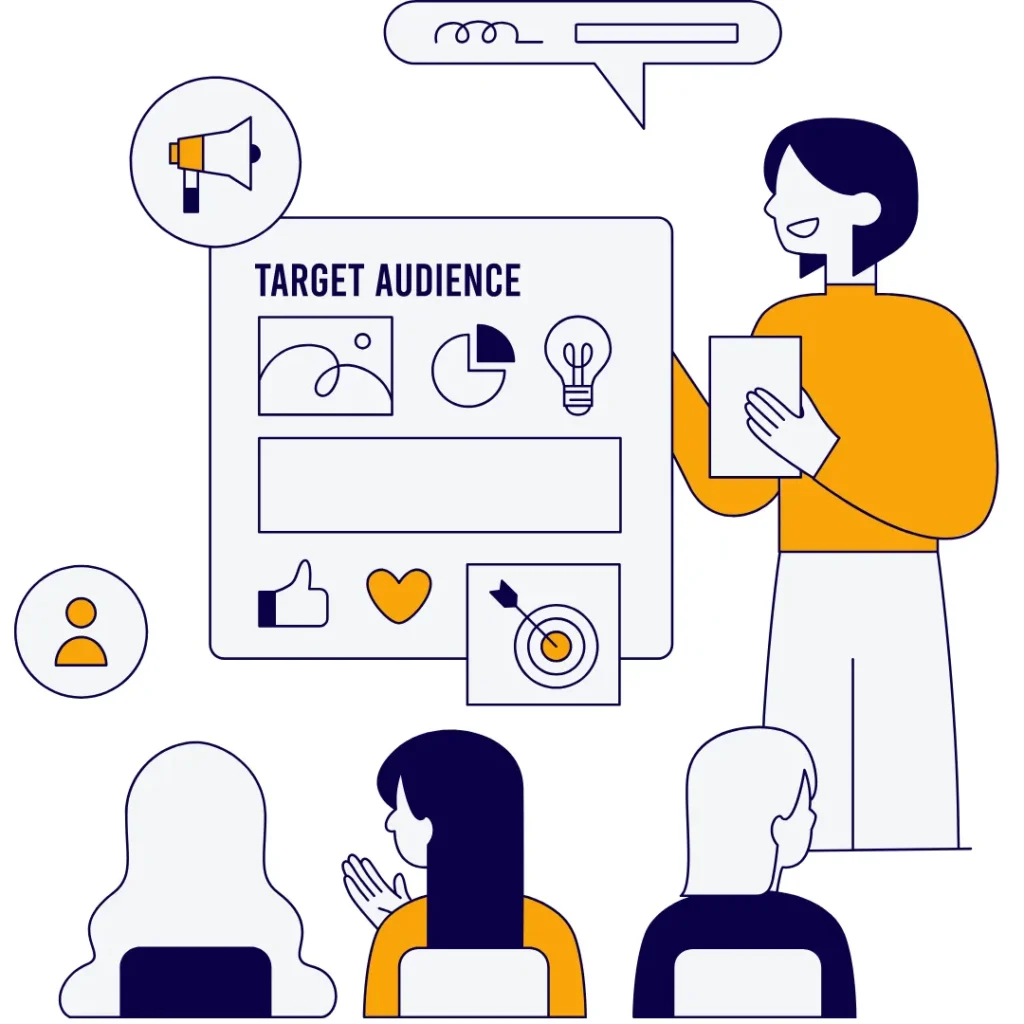 Performance marketing agency in ahmedabad analyzing target audience insights using performance marketing services