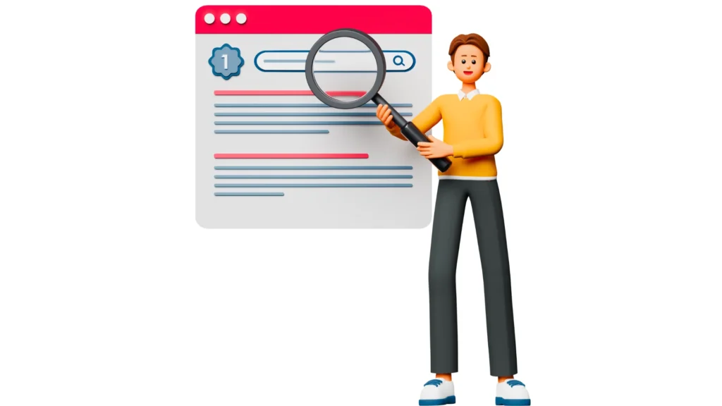 SEO agency in ahmedabad analyzing search results to improve rankings using professional SEO services